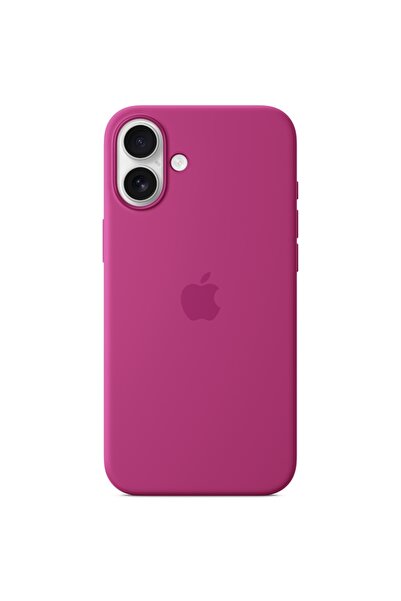 Apple Husa Originala Silicon iPhone 16 Plus, MagSafe, Fuchsia (Seasonal)