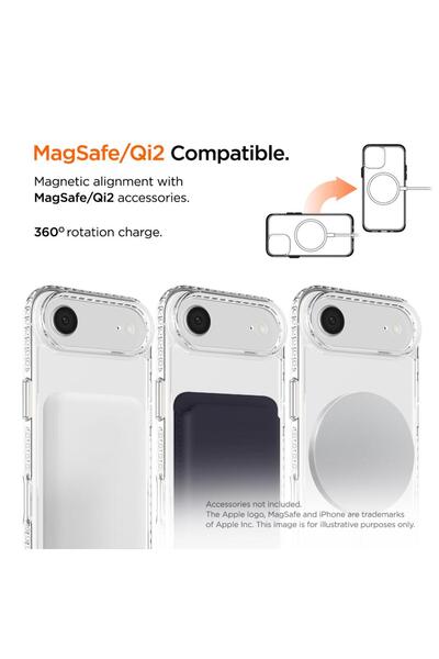 EIGER Husa Ice Grip Magsafe GRS iPhone Air Clear