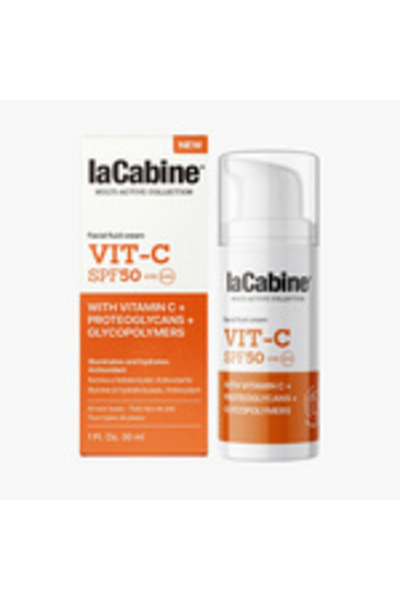 LaCabine كريم سائل مضاد للشيخوخة بفيتامين سي مع عامل حماية من الشمس 50 من لاك...