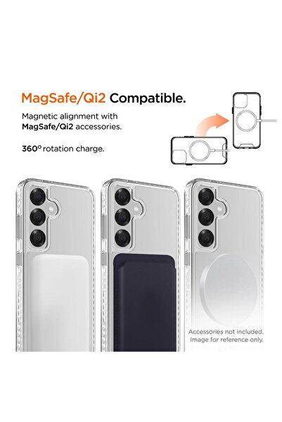 EIGER Husa Ice Grip Magsafe GRS Samsung Galaxy S25 Clear