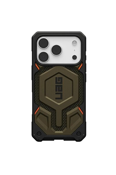 UAG Husa Monarch Pro iPhone 17 Pro Kevlar Element Green
