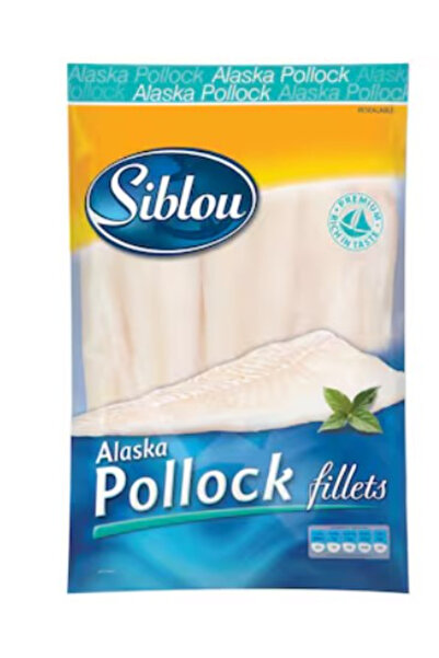 Siblou فيليه سمك بولوك ألاسكا 1 كجم × 5