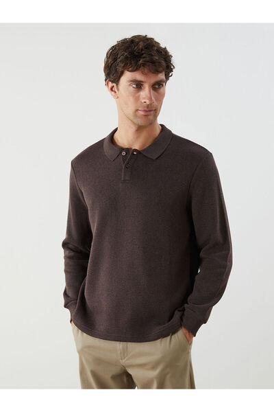 LC Waikiki New Season Polo Neck Men's Knitwear Sweater