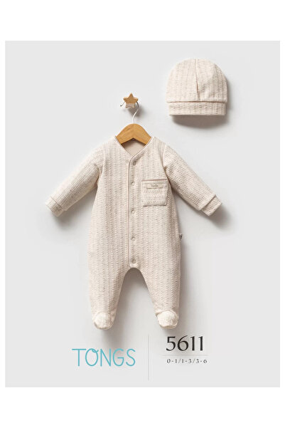 İsmiyle Al Tongs Baby Renewall Jumpsuit 5611 Ecru