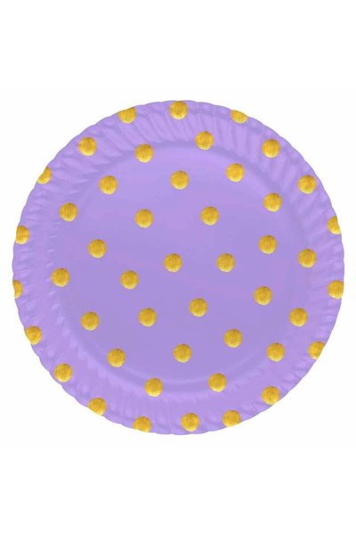 Roll-Up طبق من الورق المقوى باللون الأرجواني الفاتح من باستيل دريمز