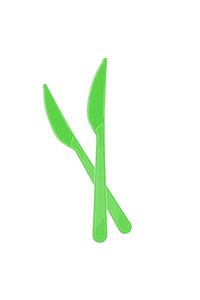 supertrend سكين بلاستيك أخضر