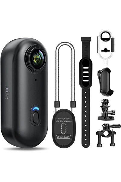 M.A&F's 4K Action Camera, Mini Vlogging Camera, Small Body Camera with IPX 7 Waterproof