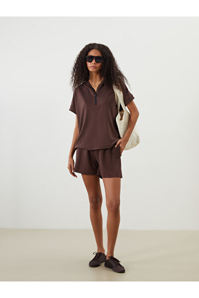 LC Waikiki Pantaloni scurți de damă Özmarka, sezon nou, cu talie elastică