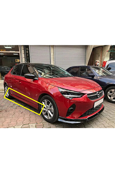 Genel Markalar Opel Corsa F Yan Marşpiyel Seti Plastik 2 Adet Mat Siyah 2019 2020 2021 2022 2023 2024