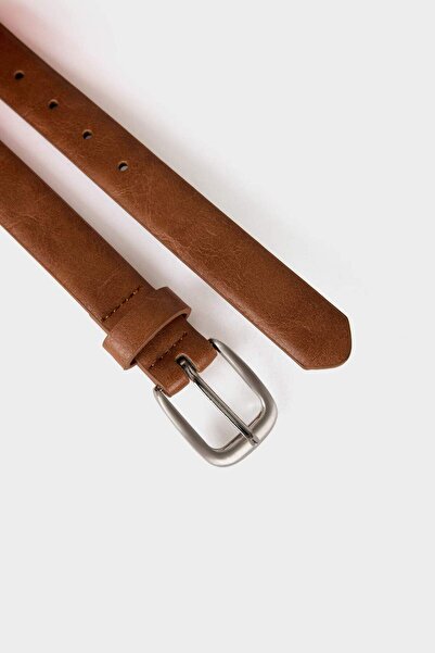 DeFacto Γυναικεία ζώνη από συνθετικό δέρμα 2 τεμαχίων Casual F3355AXNS