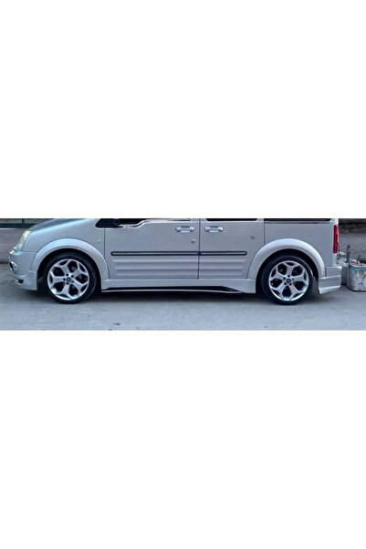 AkmTuning Ford Connect Yan Marşpiyel Seti Plastik 2 Adet Mat Siyah 2003-2014