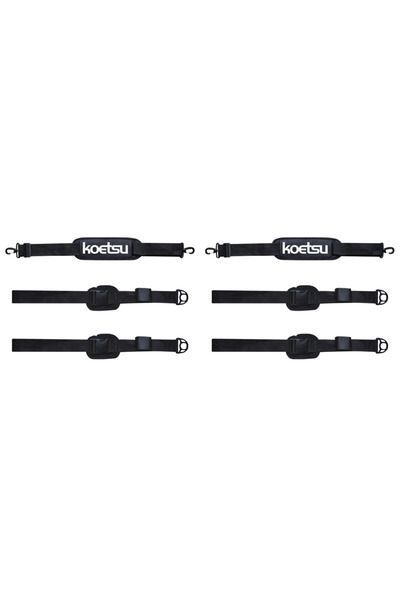 Shunmaii 2sets Adjustable Surfboard Shoulder Strap Carry Sling Stand Up Paddl...