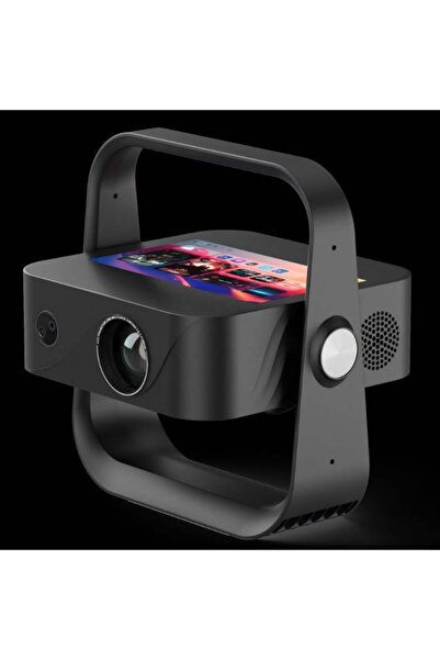 Generic جهاز عرض أندرويد 12 بدقة 1080 بكسل/4K | 300 لومن ANSI، سعة تخزين 32 جيجابايت، تصميم محمول