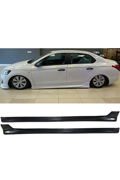 Genel Markalar Citroen C Elysee Yan Marşpiyel Seti Plastik 2 Adet Mat Siyah 2...