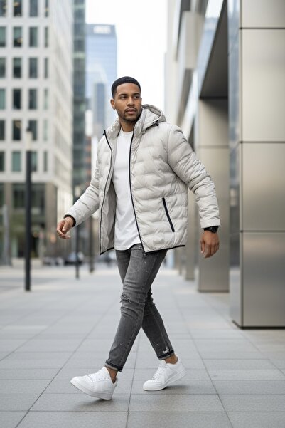 dehaine Men's winter jacket, casual, 5226