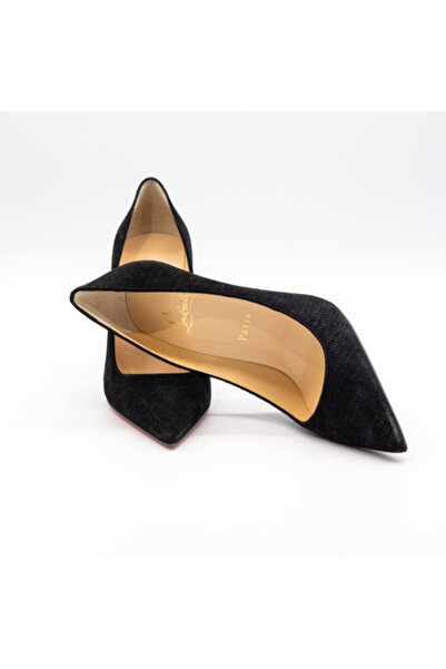 Christian Louboutin PANTOFI STILLETO BLACK SUEDE
