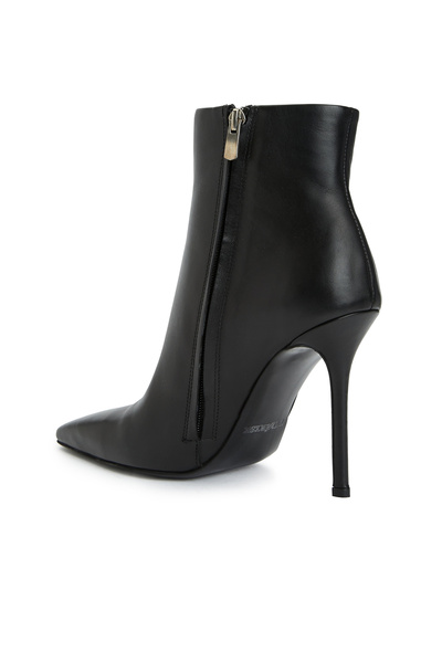 Dıvarese Siyah Kadın Deri Bot