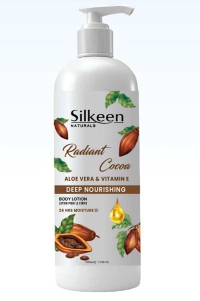 SILKEEN لوشن للجسم بالكاكاو 1 لتر × 10