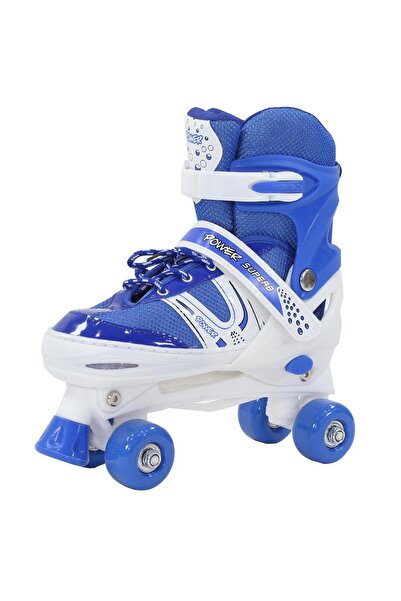 Generic حذاء تزلج اربع عجلات للاطفال مقاس 35-38 - ماركة باور