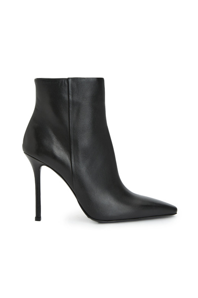 Dıvarese Siyah Kadın Deri Bot