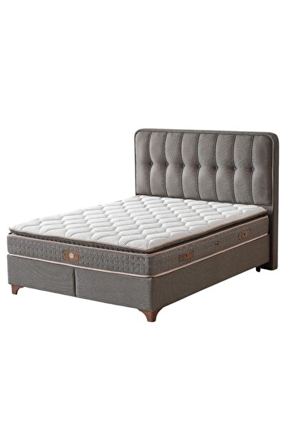 ReHome Barcelona Baza Başlık Yatak Seti | Herkül Yay Teknolojili Yatak Takımı