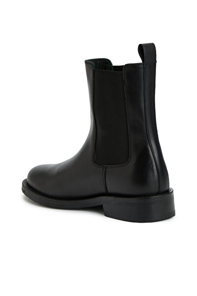 George Hogg Siyah Kadın Deri Bot