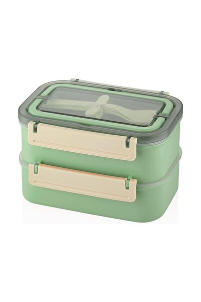 Vagonlife 3 Compartment Steel Storage Container 1600 ml Bl2221-2