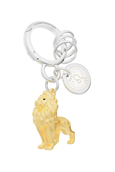 Metalmorphose إكسسوار حقيبة ميدالية مفاتيح برج الأسد من مجموعة برج الأسد MTM354-01