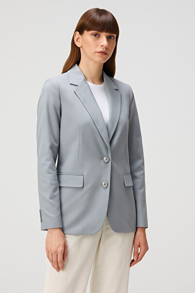 HAKKE Regular Lined Woven Blazer Jacket