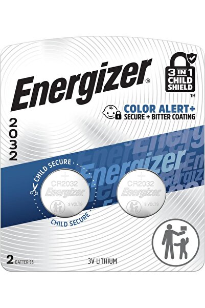Energizer Battery Compatible with Remote Control Devices - 2032, 3.0 Volt