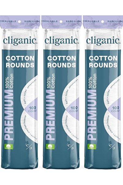 Cliganic Cotton Pads (300 Count)
