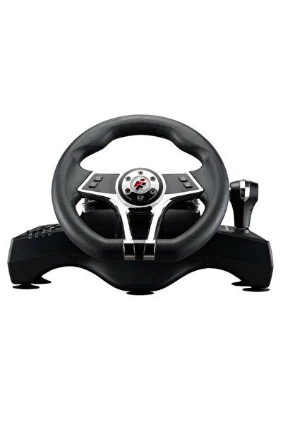 Flashfire Volan gaming Hurricane negru cu argintiu