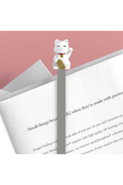 Metalmorphose Şanslı Kedi Kitap Ayracı MTMB230-01