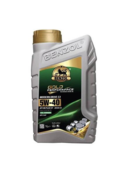 benzol زيت محرك صناعي بالكامل 5W-40 SN PLUS/CF C3 DPF/FAP 1 لتر