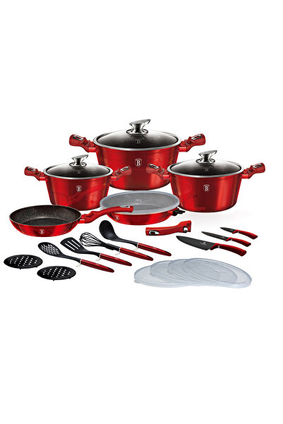 Other SET DE VASE BERLINGER HAUS BH-7180 ​​22 PIESE BURGUNDY