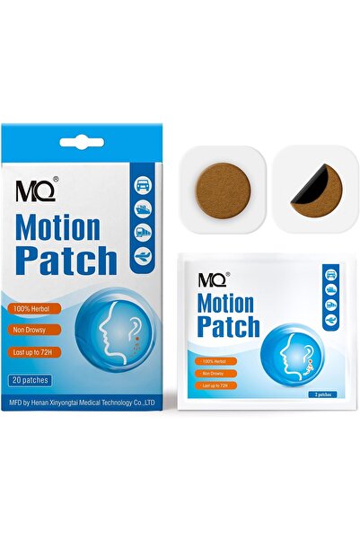 MQ Motion Sickness Patch, 20 Pieces