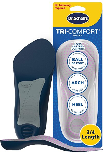Dr. Scholl's نعل تري كومفورت للكعب وقوس القدم وباطن القدم