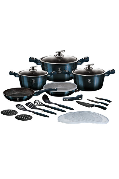 Other SET DE VASE DE GĂTIT BERLINGER HAUS BH-7183 CU 22 DE PIESE TURCĂ VERDE