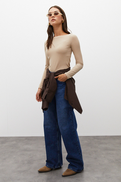 urban focus Boat neck bodysuit