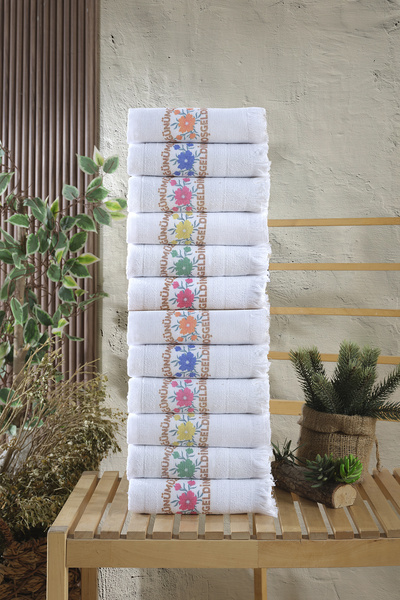 Pamira 12 τεμάχια 40x70 Πετσέτες με κρόσσια για γάμο, σχολείο, πάρτι, προσκλητήριο