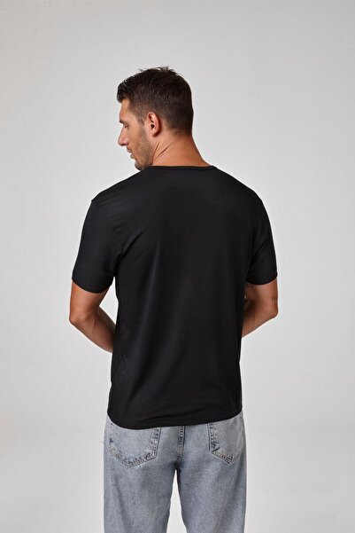 relactive Ανδρικό μπλουζάκι με κοντό μανίκι με κουμπιά Modal Basic C2T2N6O1