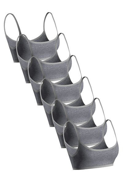 Öts Premium σουτιέν προπόνησης για κορίτσια 6 τεμαχίων - Σε κουτί δώρου, βαμβακερό ύφασμα, εξαιρετικά μαλακό, ελαστικό και