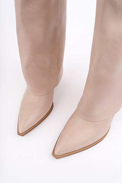 Madam Tarz ROSE-1405 Тонкі підбори, складні довгі чоботи