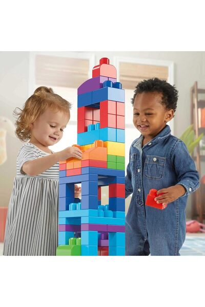 MEGA Big Building Bag by Fisher-Price, Multi-Color, Plastic