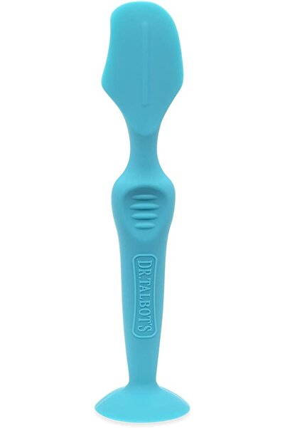 Nuby Silicone Diaper Cream Brush with Suction Base by Nuby, Aqua (2 Pack)