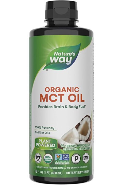 Nature's Way زيت MCT، 16 أونصة سائلة (480 مل)