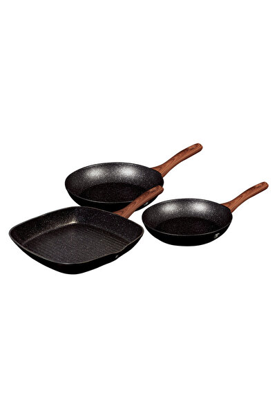 Other SET DE 3 TĂVI DE GRANIT BERLINGER HAUS BH-7101