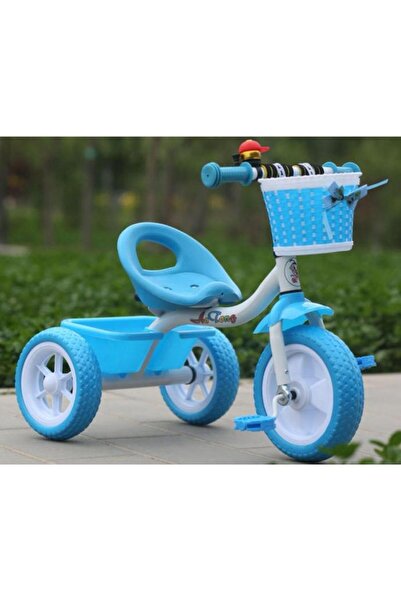 EKTRO Tricicleta copii cu roti EVA si cosulet depozitare