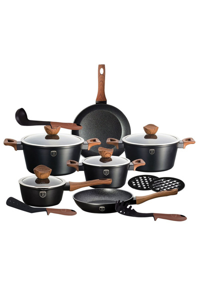 Other BERLINGER HAUS BH-1537 FOREST LINE GRANITE COOKWARE SET