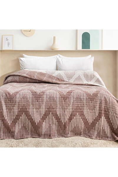 Schafer Home Bloom ÇK Battaniye 200x220 Cm 1 Parça-Lila